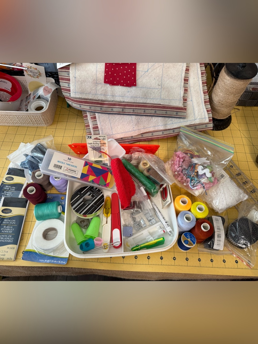 Assorted Sewing Notions Kit - Multicolor